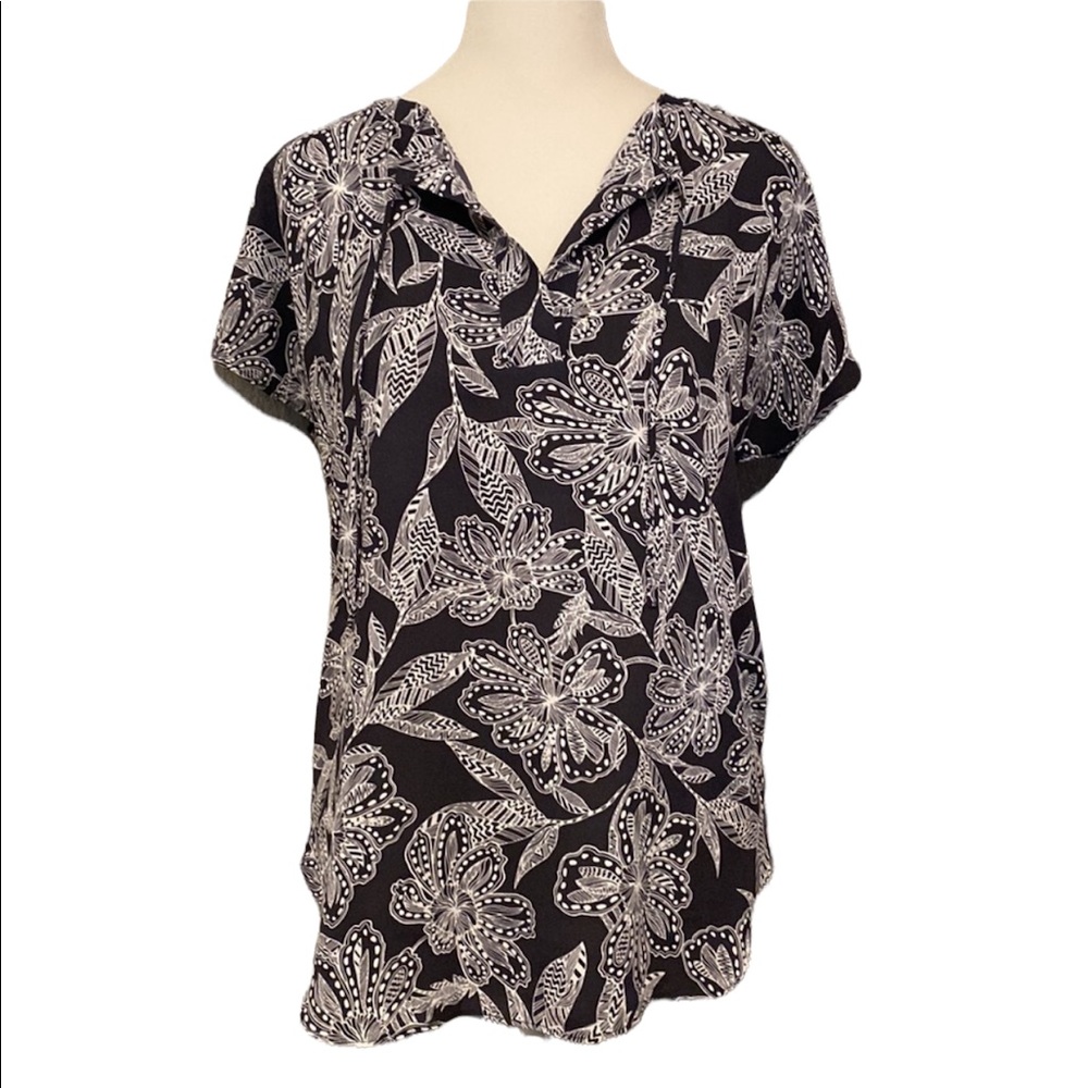 LOFT floral boho top